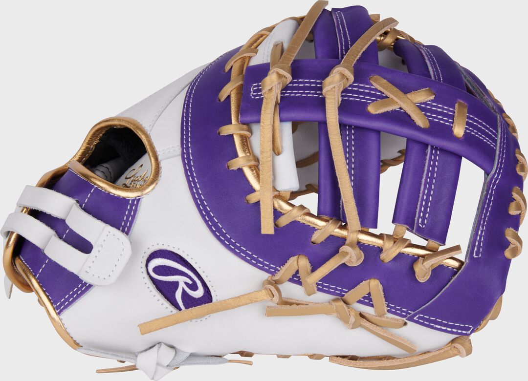 Liberty Advanced Color Series 13 in 1st Base Mitt White/Purple - Rawlings