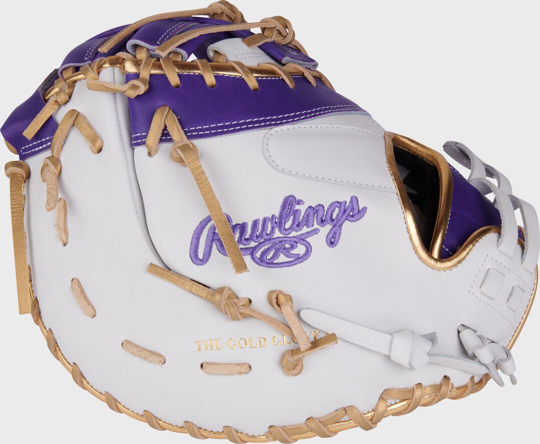 Liberty Advanced Color Series 13 in 1st Base Mitt White/Purple - Rawlings