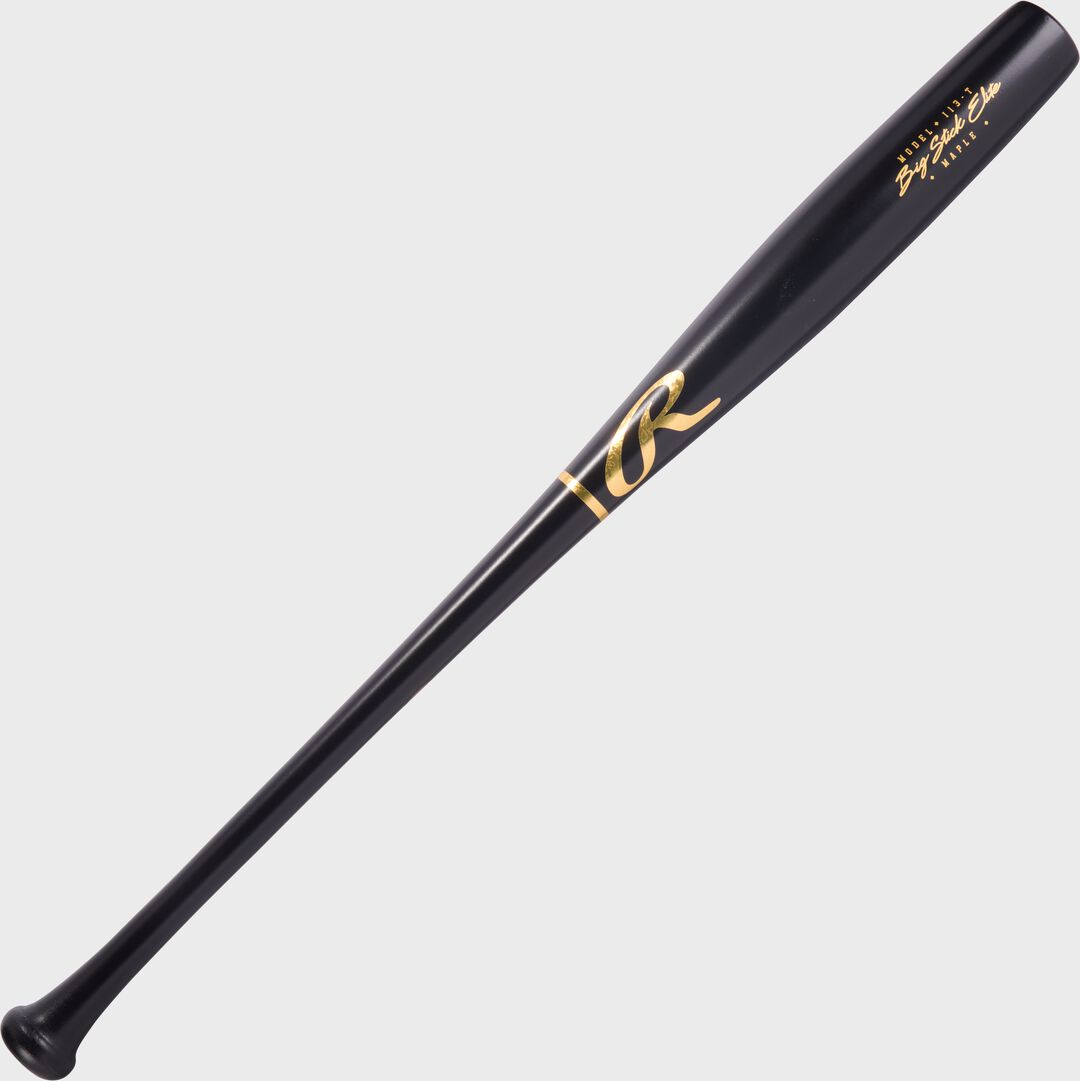 Big Stick Elite I13T Torpedo Barrel Black Maple Wood Bat - Rawlings