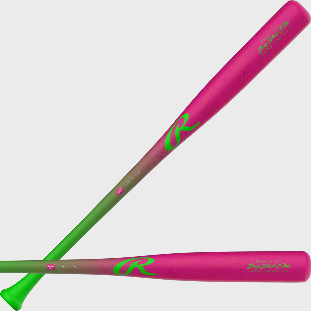 Rawlings Big Stick Elite Youth Maple/Bamboo Wood Composite Bat - Rawlings