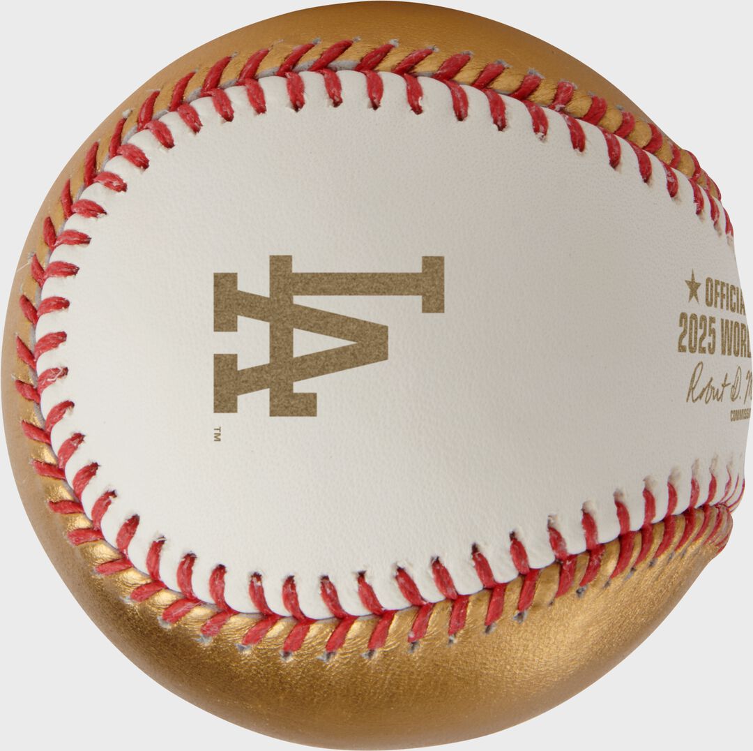 MLB 2025 World Series Champions Baseball Los Angeles Dodgers 1 Ball - Rawlings