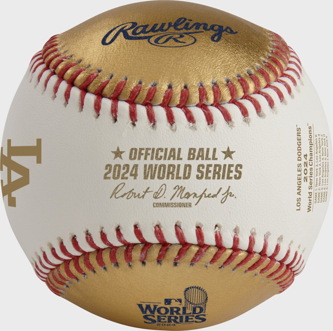 MLB 2024 World Series Champions Baseball Los Angeles Dodgers - Rawlings