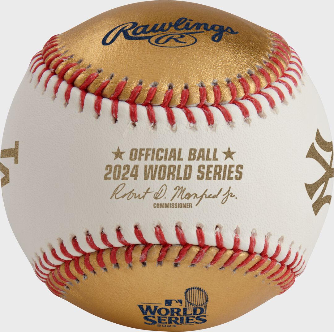 MLB 2024 Gold World Series Dueling Baseball - Rawlings