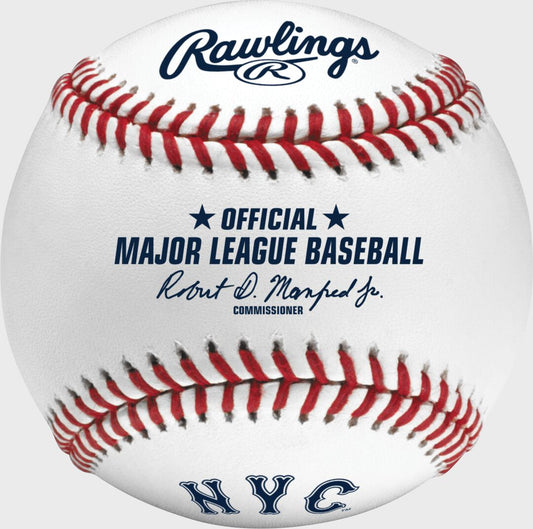 MLB 2024 New York Mets City Connect Baseball 1 Ball - Rawlings