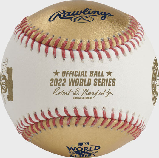 MLB 2022 Gold World Series Dueling Baseball - Rawlings