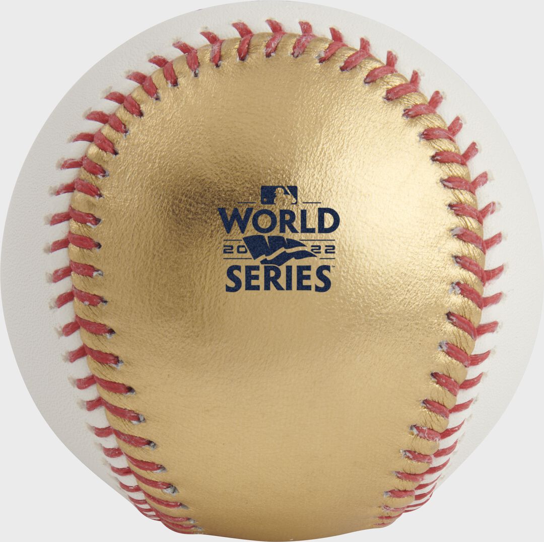 MLB 2022 Gold World Series Dueling Baseball - Rawlings