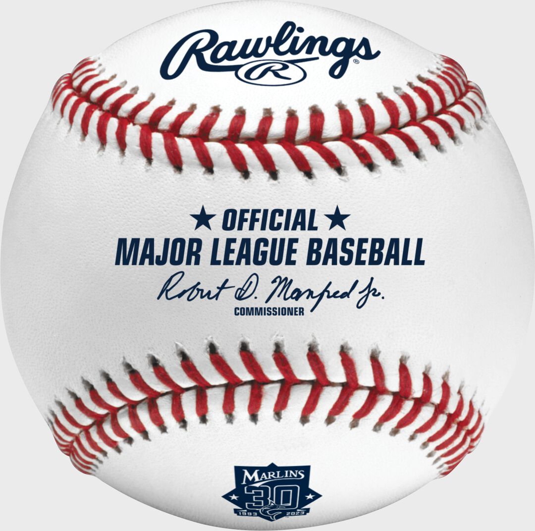 MLB 2023 Miami Marlins 30th Anniversary Baseball - Rawlings