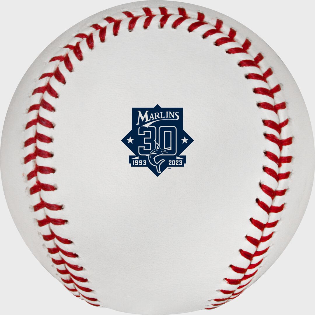 MLB 2023 Miami Marlins 30th Anniversary Baseball - Rawlings