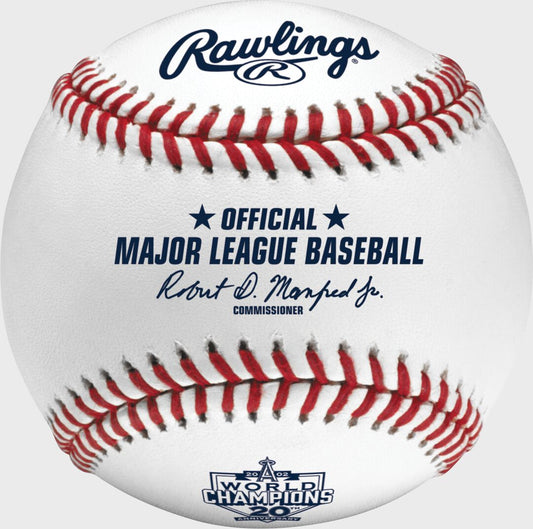 MLB Los Angeles Angels World Series Champions 20th Anniversary Baseball - Rawlings
