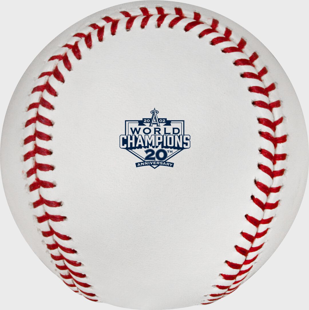 MLB Los Angeles Angels World Series Champions 20th Anniversary Baseball - Rawlings