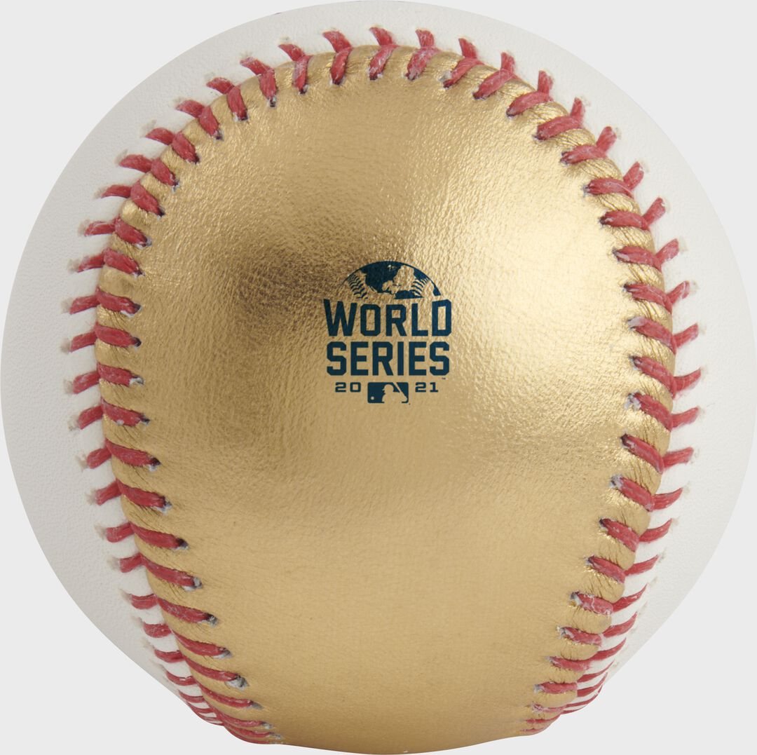 MLB 2021 Gold World Series Dueling Baseball - Rawlings