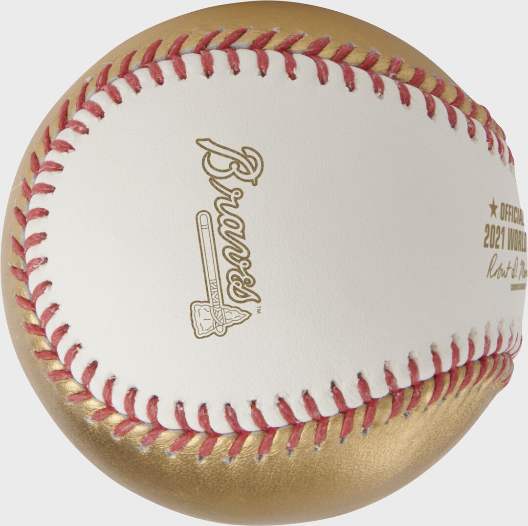 MLB 2021 Gold World Series Dueling Baseball - Rawlings
