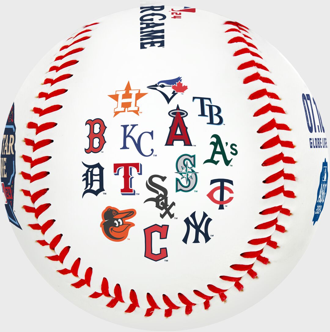 2024 MLB All-Star Game Team Logos Replica Baseball 1 Ball - Rawlings