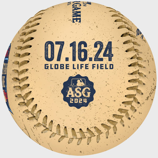 2024 MLB All-Star Game Gold Replica Baseball 1 Ball - Rawlings