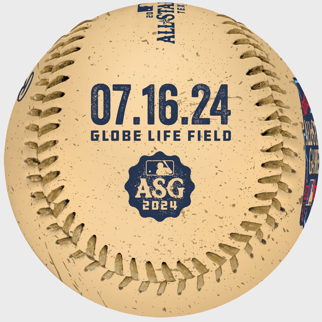 2024 MLB All-Star Game Gold Replica Baseball 1 Ball - Rawlings