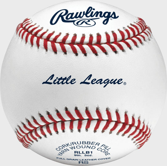 Little League® Competition Grade Baseballs 3 6 Pack or Dozen - Rawlings