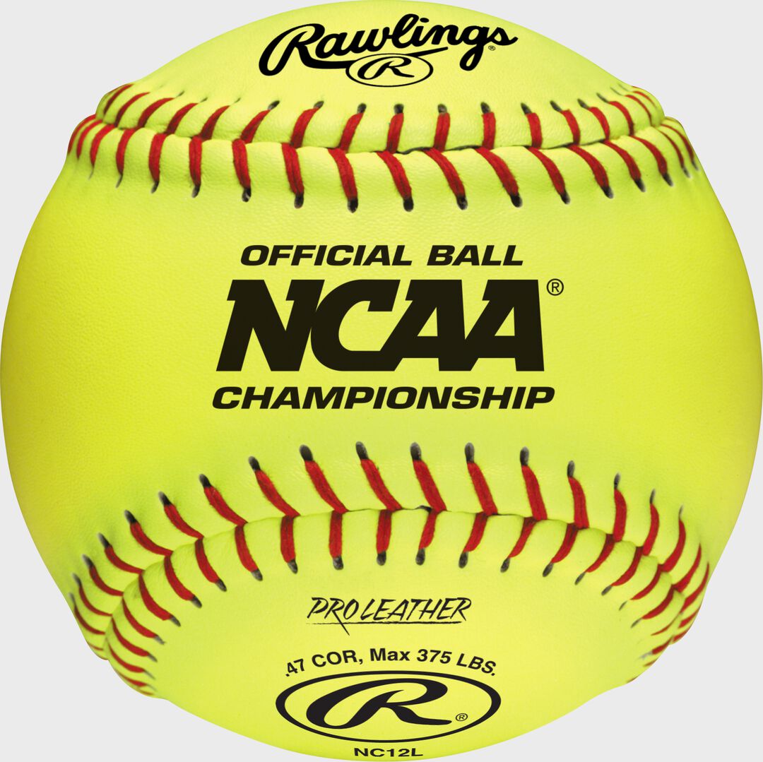 NCAA Official 12" Softballs - Rawlings