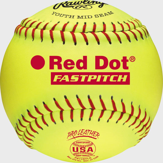 USA NFHS Official 11" Softballs - Rawlings