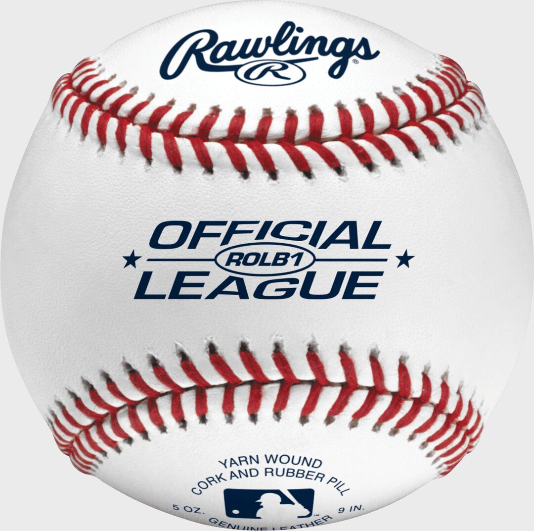 Official League Competition Grade Baseballs 1 3 6 Pack or Dozen - Rawlings