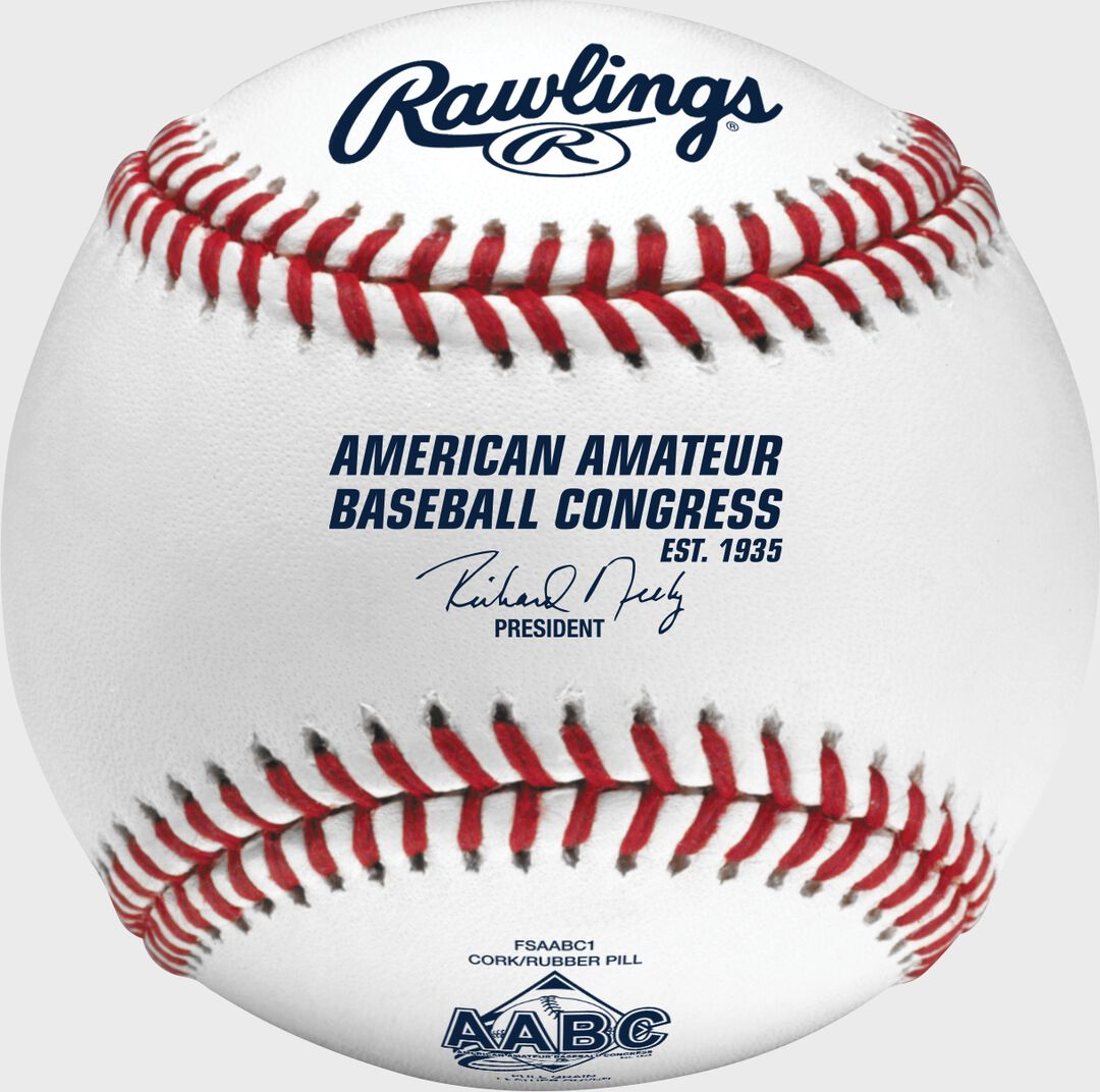 American Amateur Baseball Congress Flat Seam Baseball FSAABC1 - Rawlings