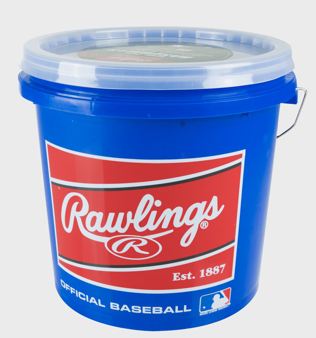 Bucket of 24 R12U Game Baseballs - Rawlings