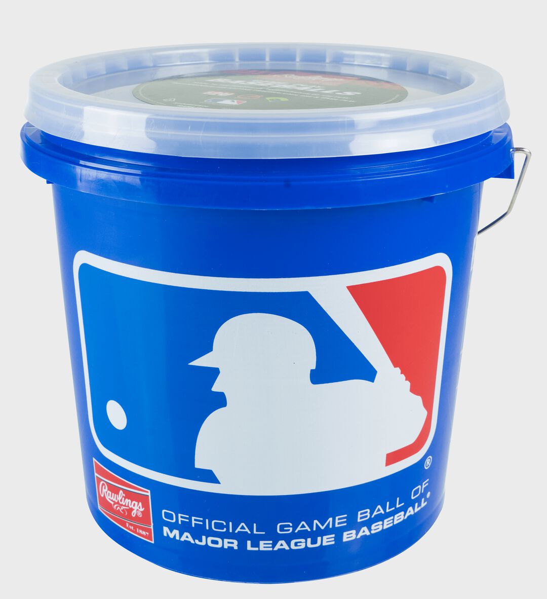 Bucket of 24 R12U Game Baseballs - Rawlings