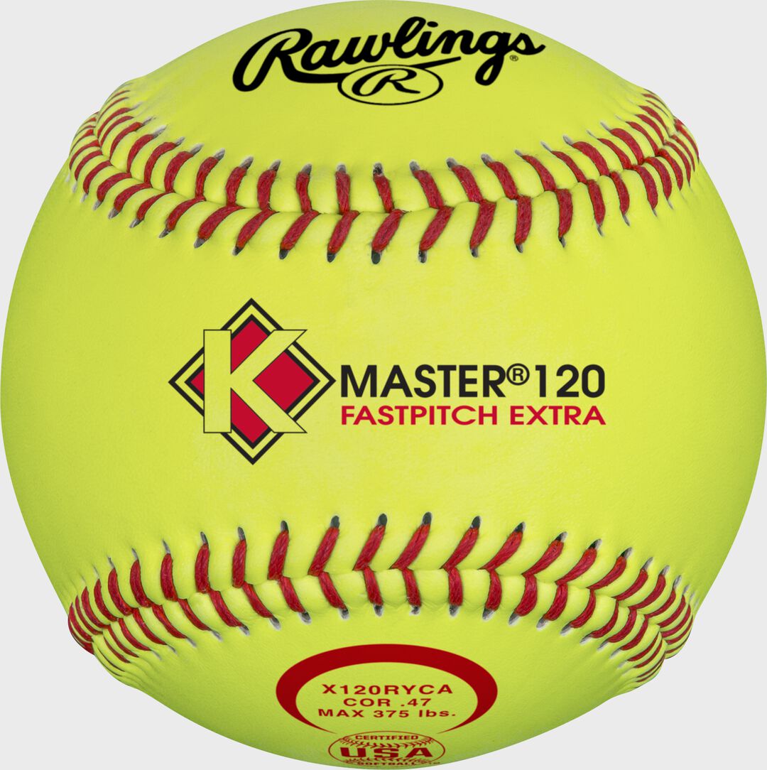 Rawlings 12-Inch Syco K-Master 120 Stitch Softball Dozen - Rawlings