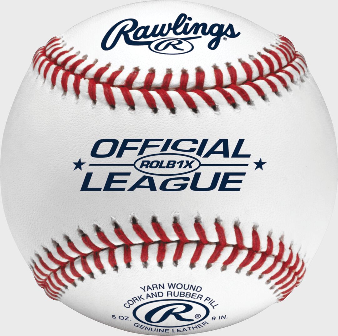 Official League Competition Grade Practice Baseballs 3 6 Pack or Dozen - Rawlings