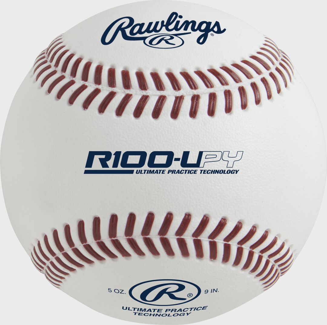 Ultimate Practice Technology Youth Baseballs with Bucket (30 ea) - Rawlings