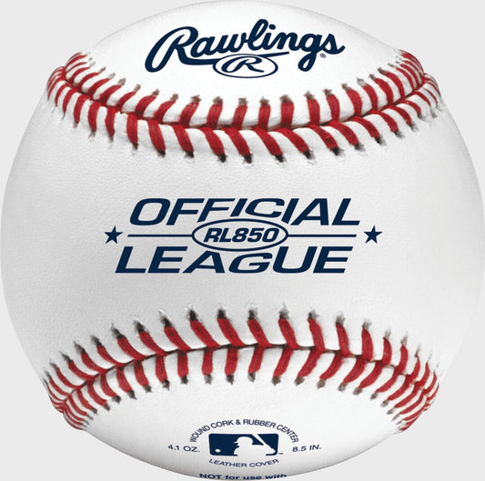 Official League 8.5 in Undersized Practice Baseballs - Rawlings