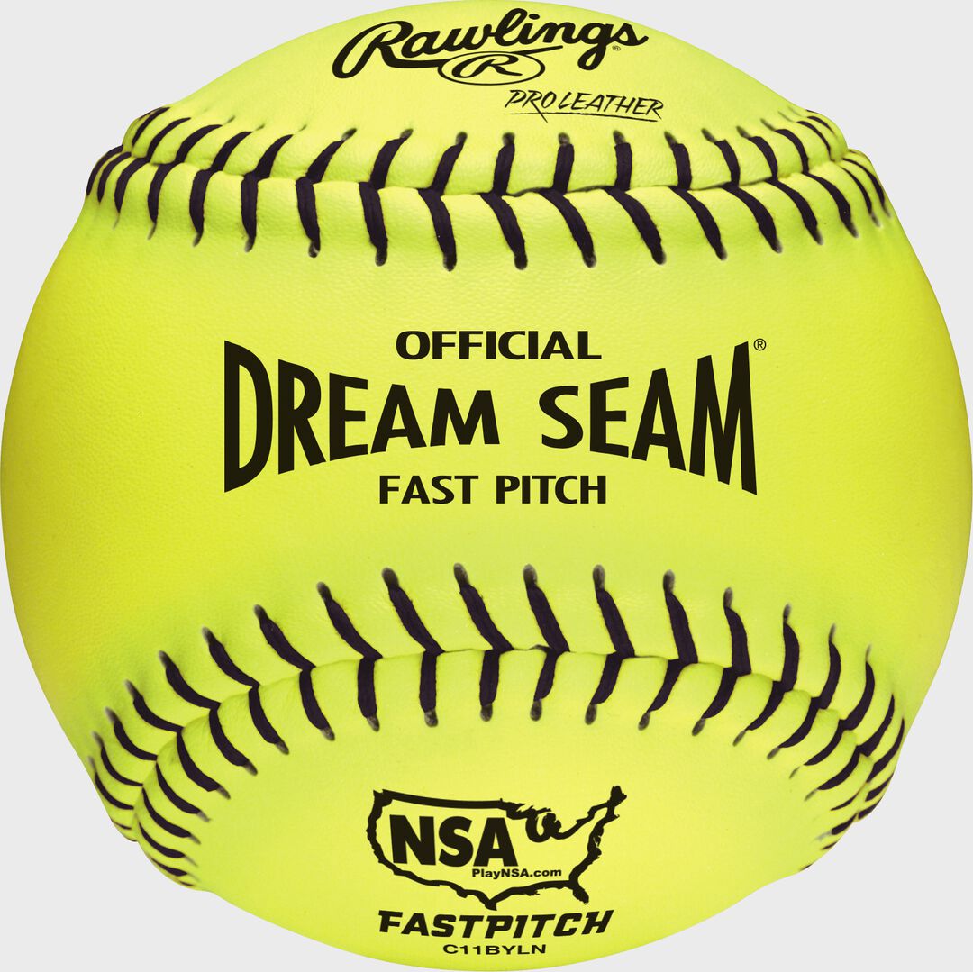 NSA Official 11" Softballs - Rawlings