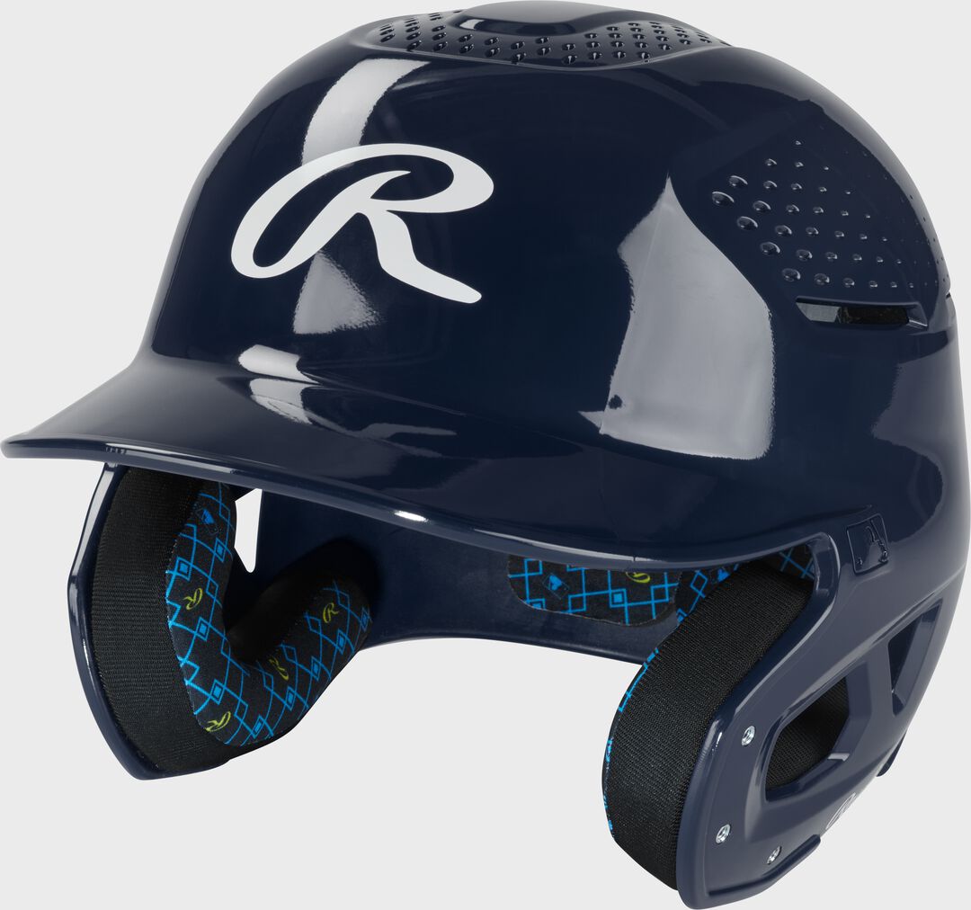 Rawlings RX2 Gloss Baseball Batting Helmet Junior & Senior - Rawlings