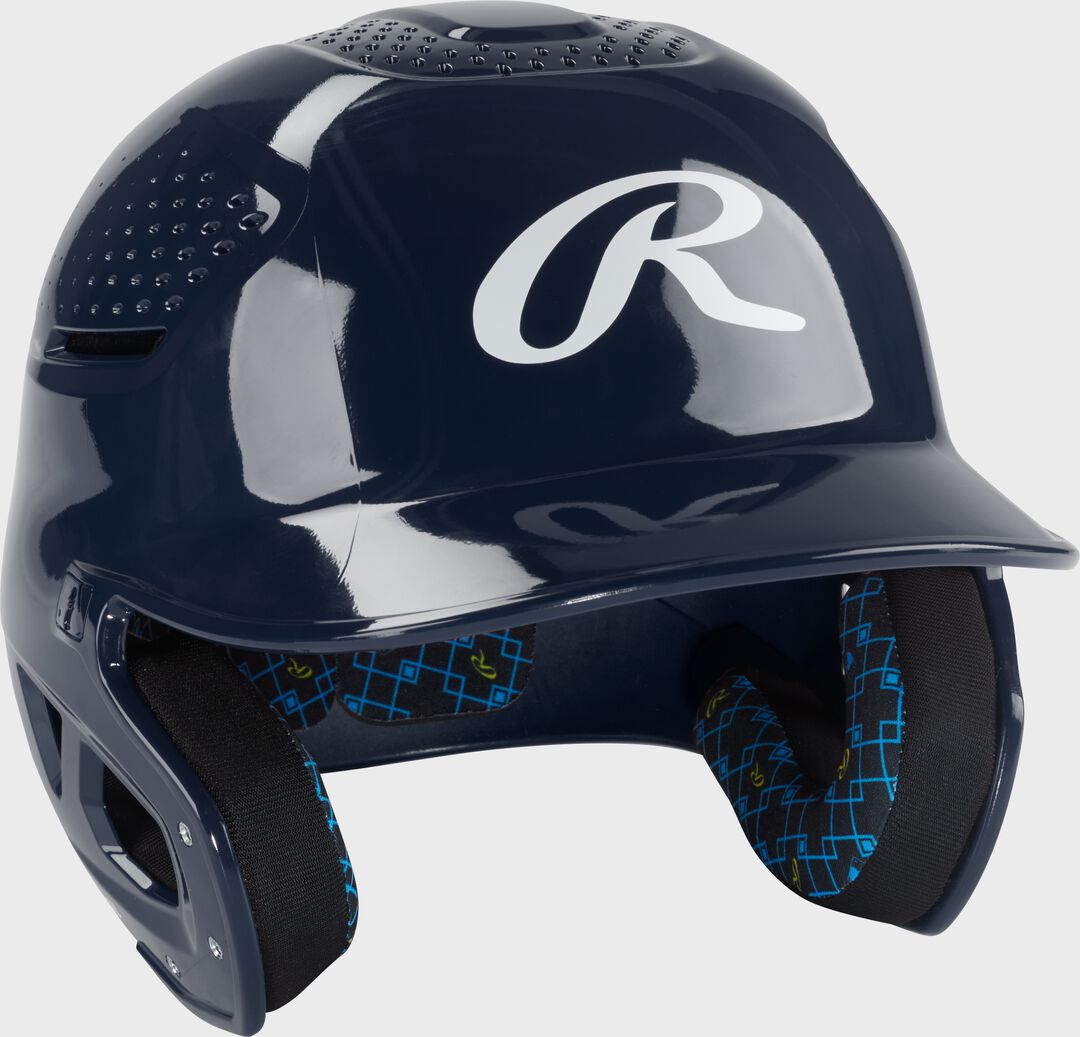 Rawlings RX2 Gloss Baseball Batting Helmet Junior & Senior - Rawlings