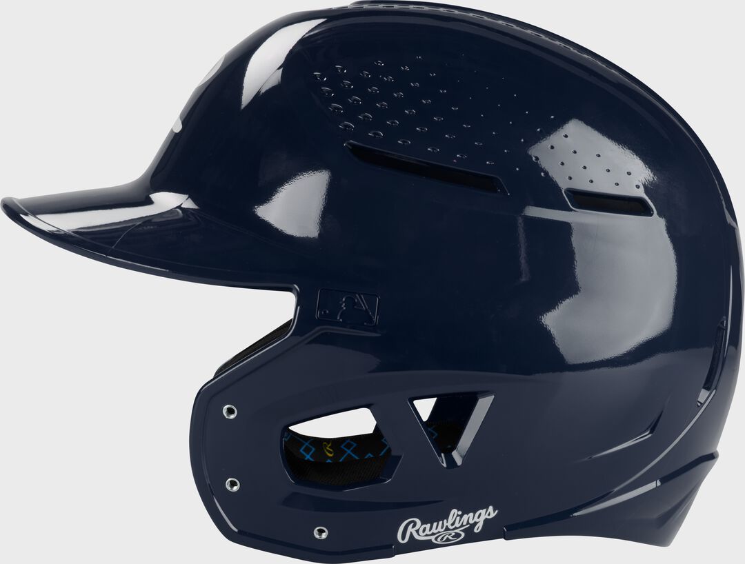 Rawlings RX2 Gloss Baseball Batting Helmet Junior & Senior - Rawlings