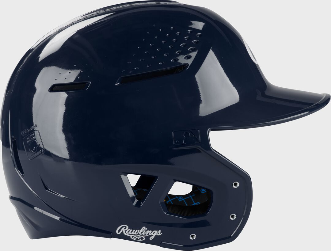 Rawlings RX2 Gloss Baseball Batting Helmet Junior & Senior - Rawlings