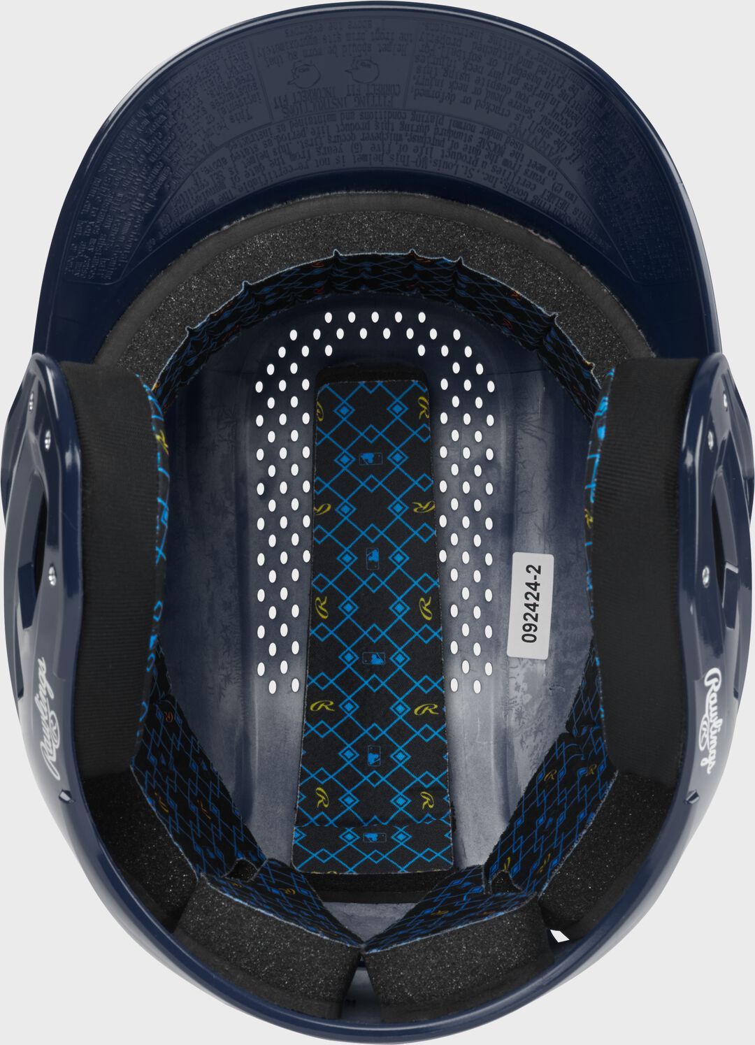 Rawlings RX2 Gloss Baseball Batting Helmet Junior & Senior - Rawlings