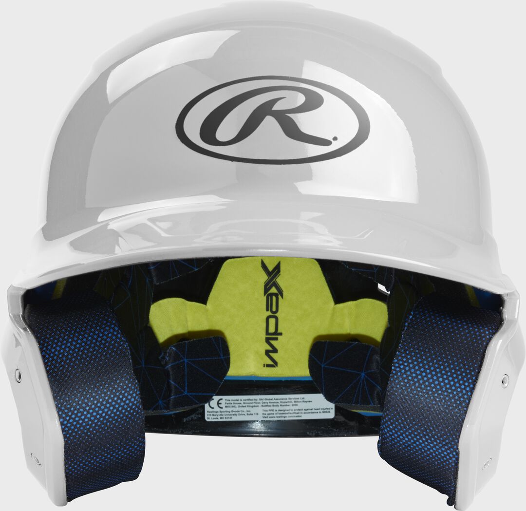 Rawlings Mach Gloss Batting Helmet Senior & Junior Sizes - Rawlings