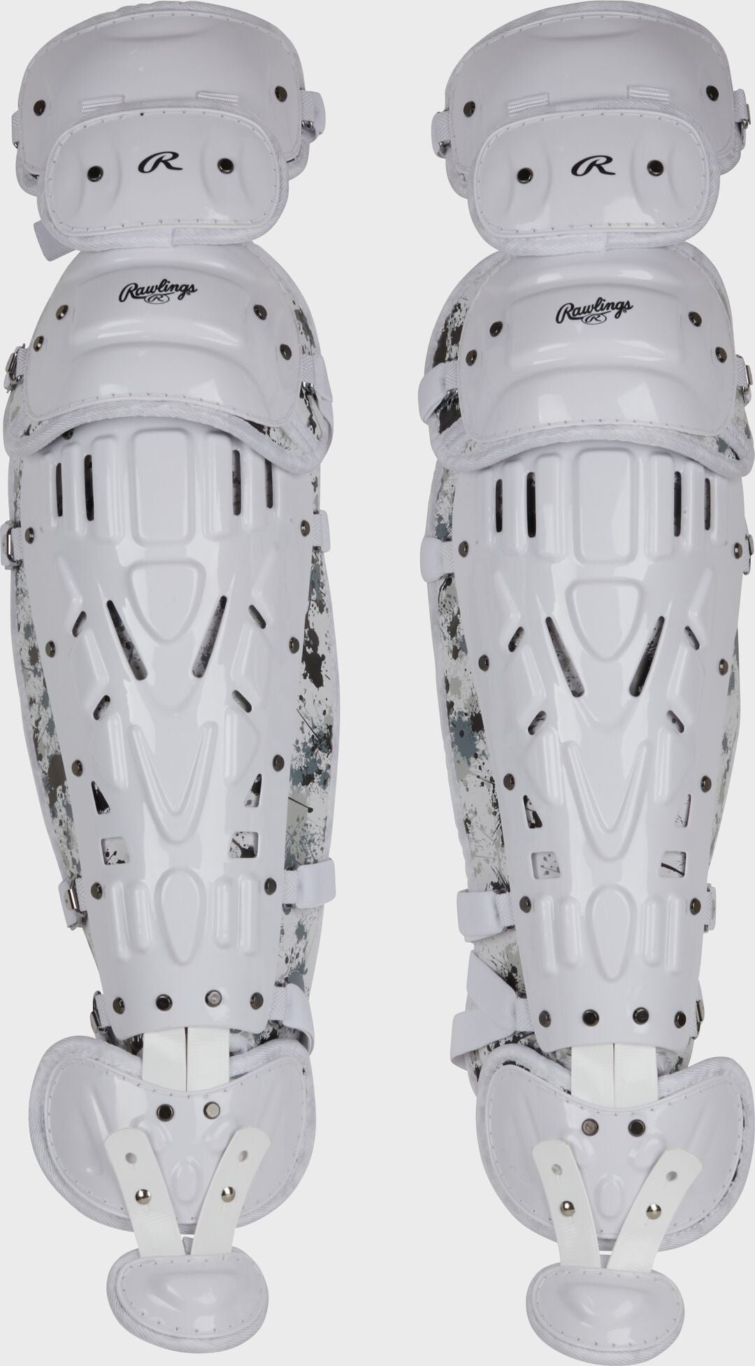 Limited Edition Mach Black Spatter Catcher's Gear Set Adult Intermediate Youth - Rawlings