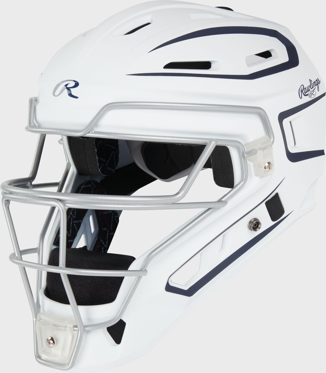 Limited Edition Mach Navy Spatter Catcher's Gear Set Adult Intermediate Youth - Rawlings
