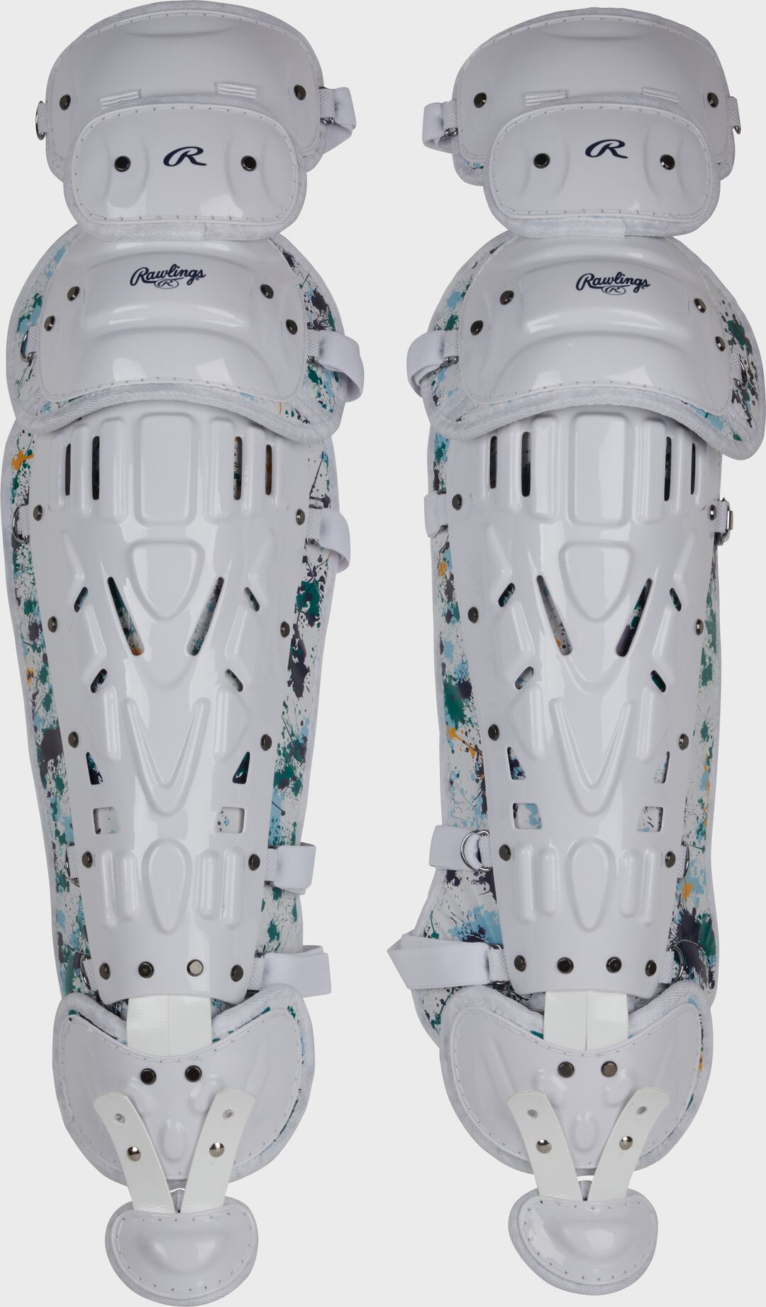 Limited Edition Mach Navy Spatter Catcher's Gear Set Adult Intermediate Youth - Rawlings