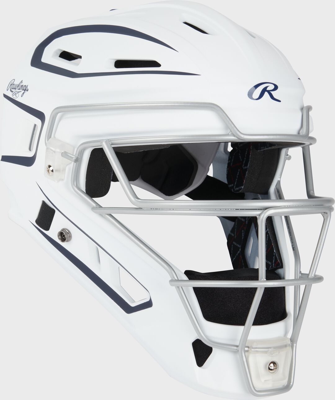 Limited Edition Mach Navy Spatter Catcher's Gear Set Adult Intermediate Youth - Rawlings