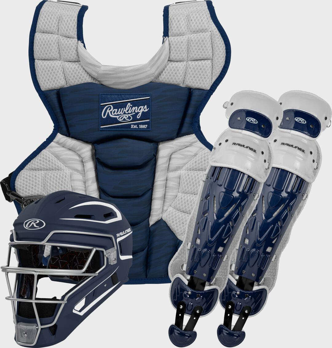 Rawlings Velo 2.0 Catcher's Gear Set Adult Intermediate Youth - Rawlings