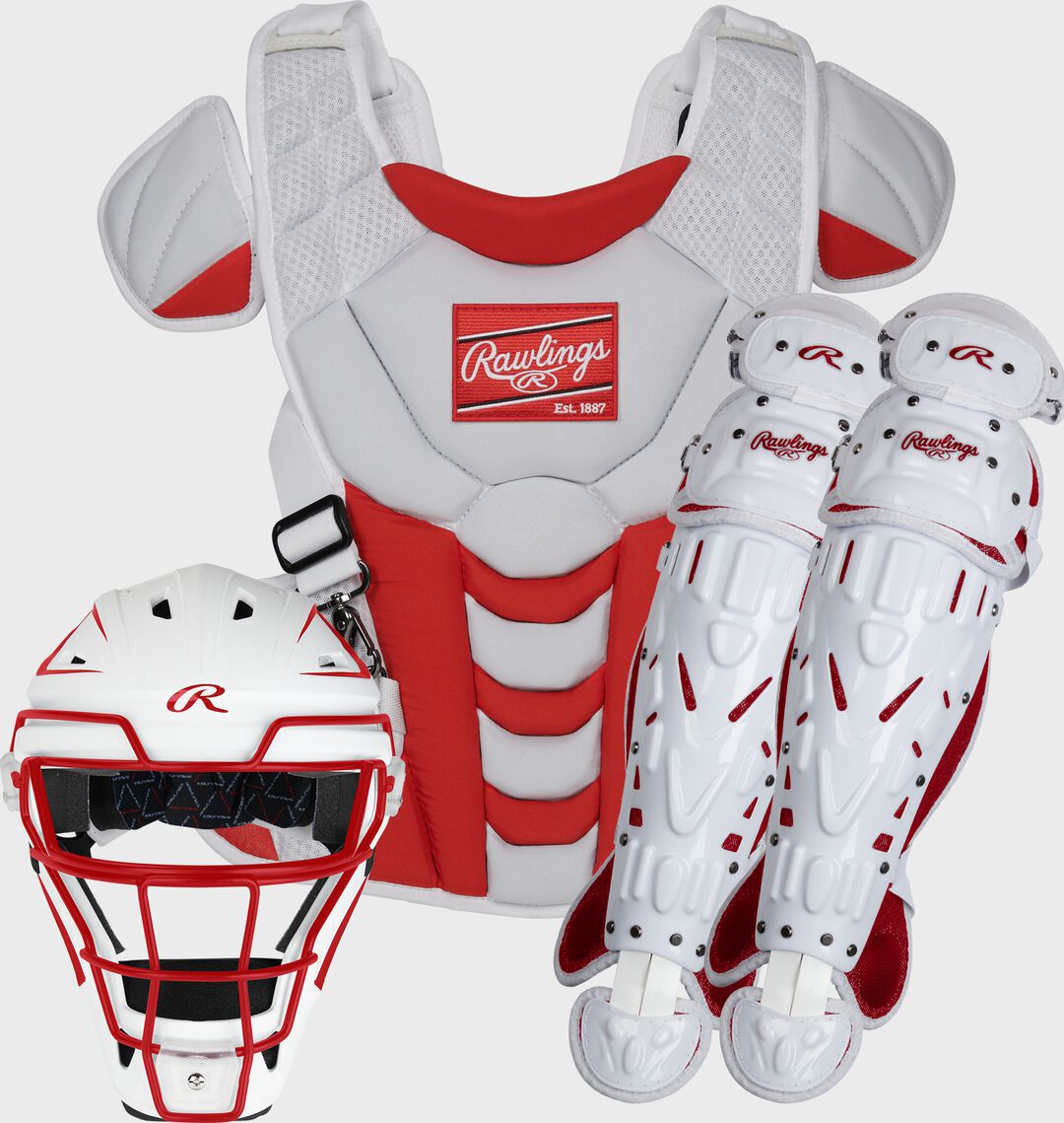 Velo Fastpitch Catcher's Gear Set Small Medium Large - Rawlings