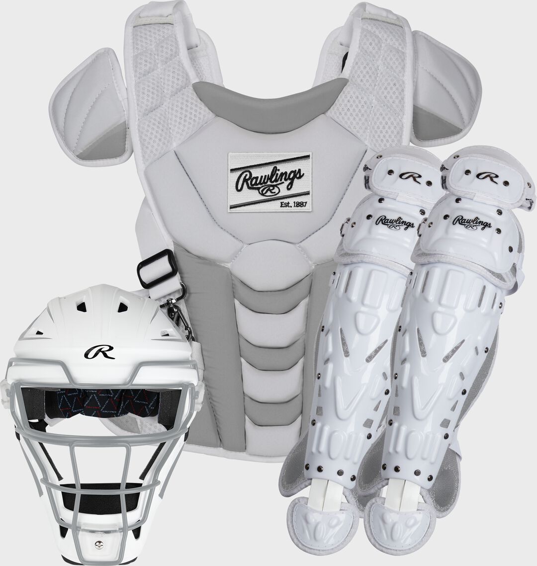 Velo Fastpitch Catcher's Gear Set Small Medium Large - Rawlings