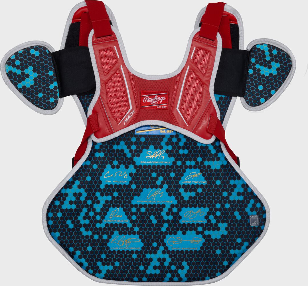 Rawlings Mach Pro Series Chest Protector Meets NOCSAE - Rawlings
