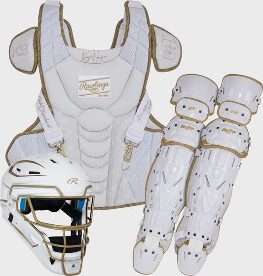 Rawlings Kinzie Hansen K9 Catcher's Gear Set Small Medium Large - Rawlings