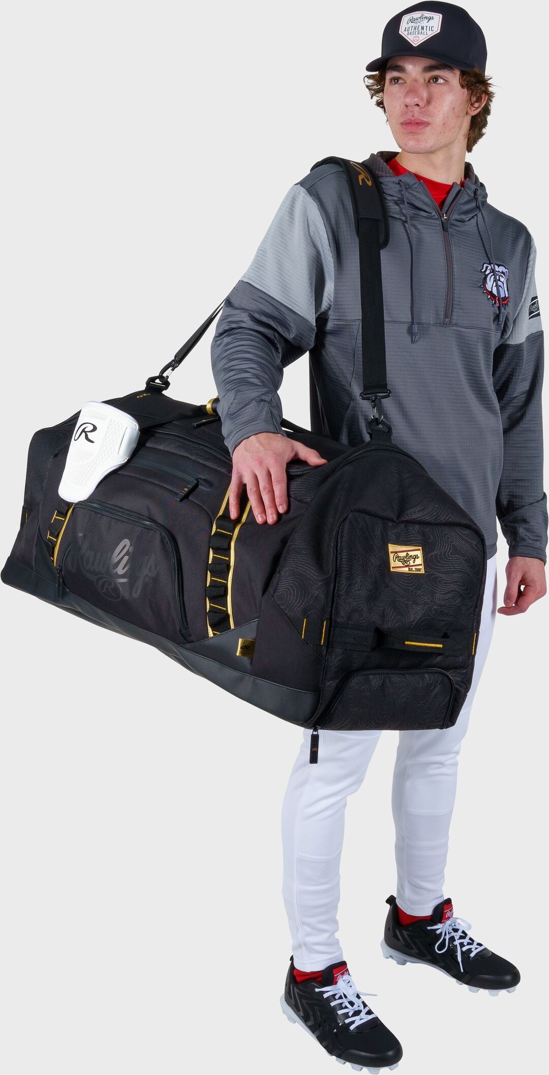 Gold Collection XL Duffle Bag Black - Rawlings