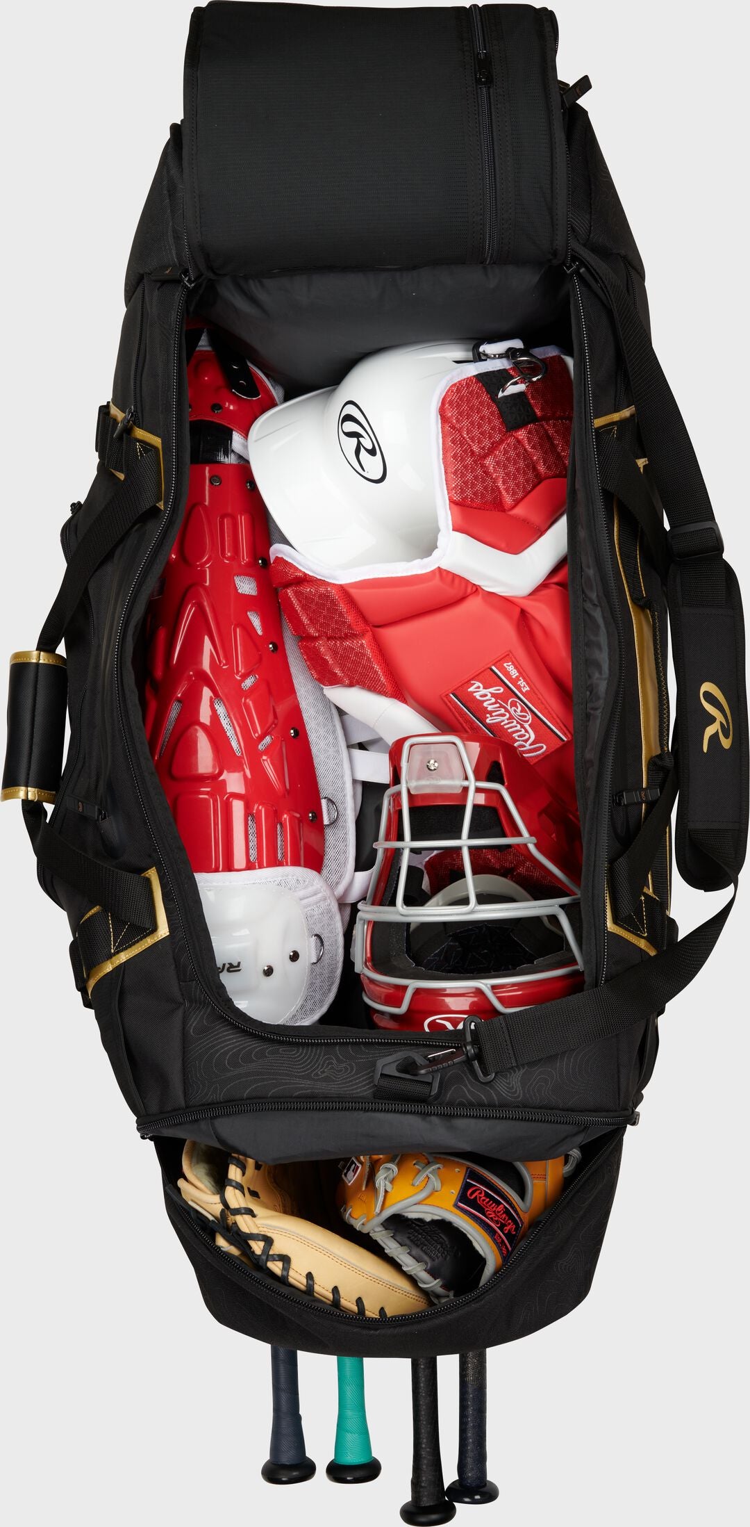 Gold Collection XL Duffle Bag Black - Rawlings