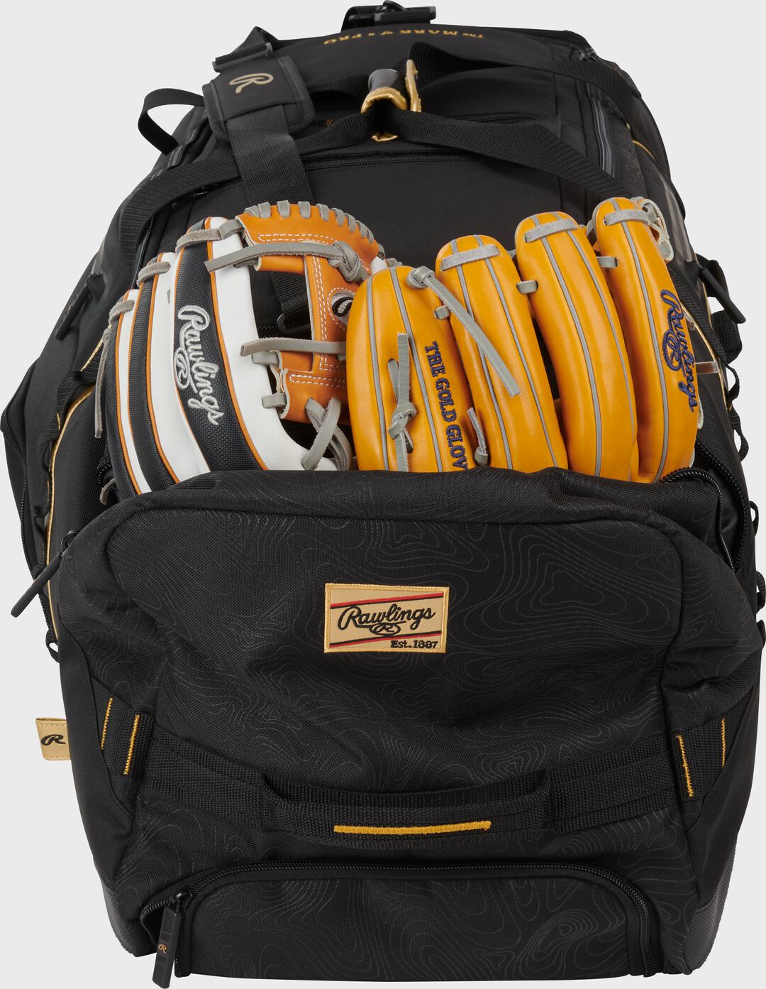 Gold Collection XL Duffle Bag Black - Rawlings