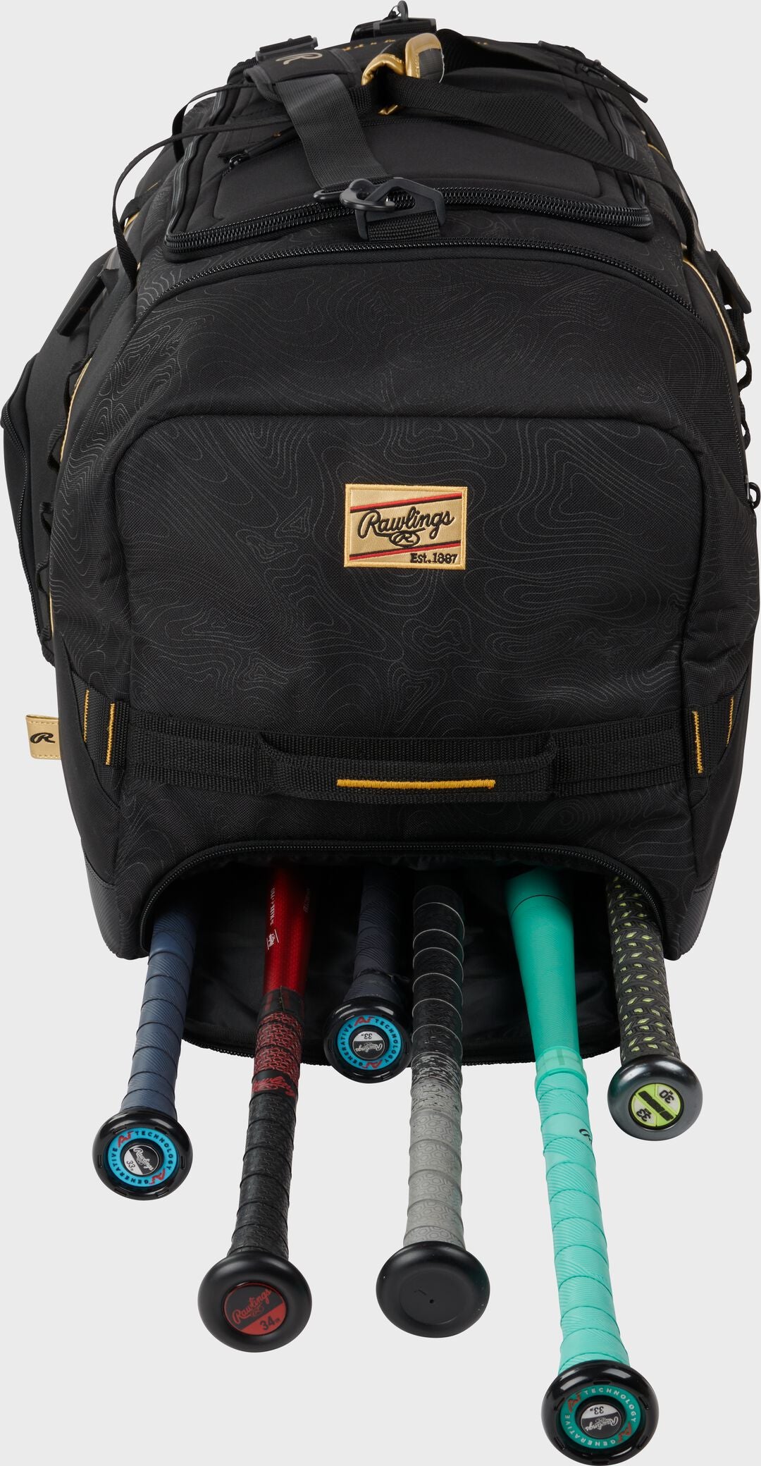 Gold Collection XL Duffle Bag Black - Rawlings